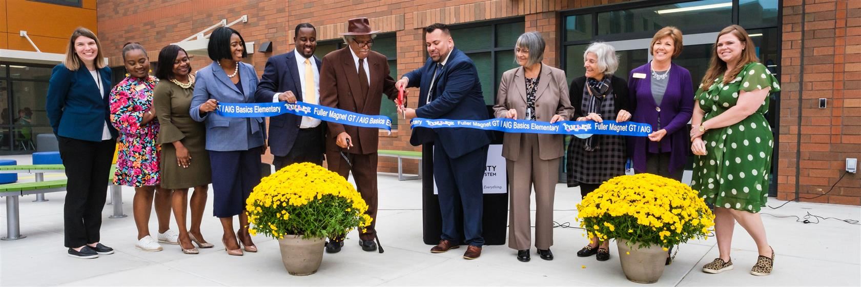 Photo of Fuller Ribbon Cutting Ceremony.